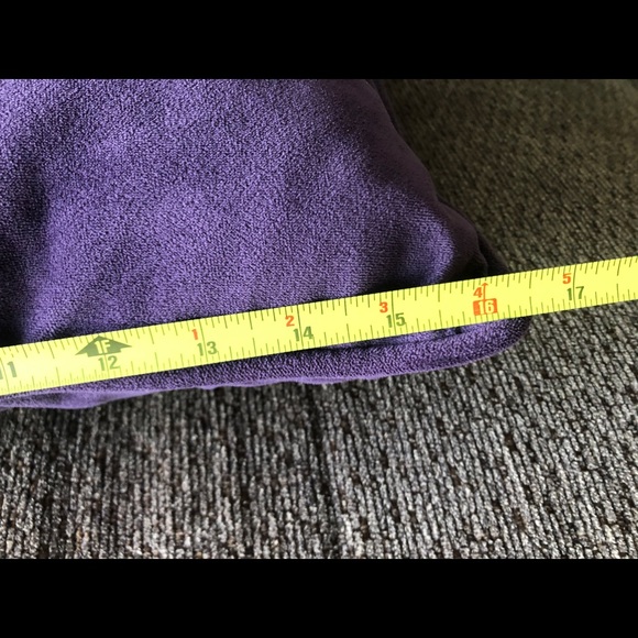 Purple Velvet Pillow - Picture 5 of 5